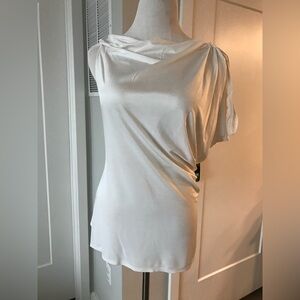 BCBGMAXAZRIA new blouse asymmetric, M